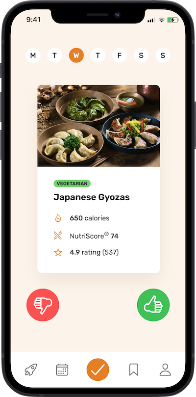 iPhone app prefernces selection screen